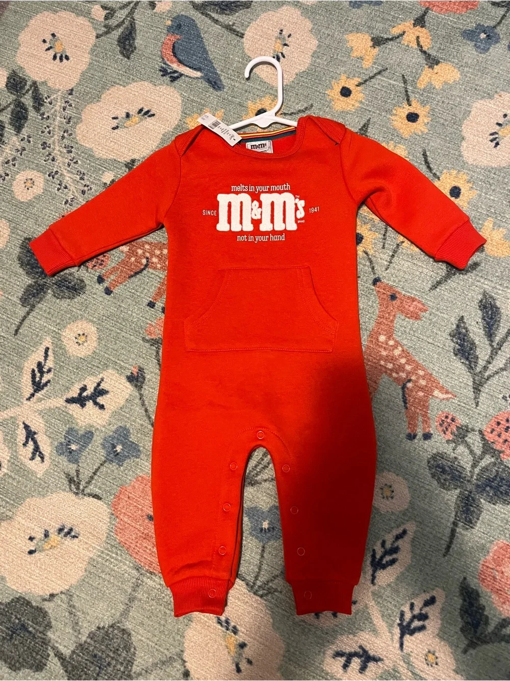 Baby M&M Sweatsuit Outfit NWT 6-9 Months